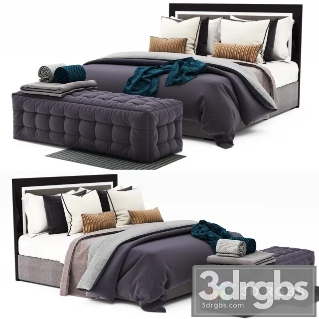Bed Collection 46 3D Model Free