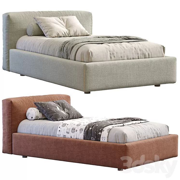 Bed Cooper By Frigerio 3D Model Free