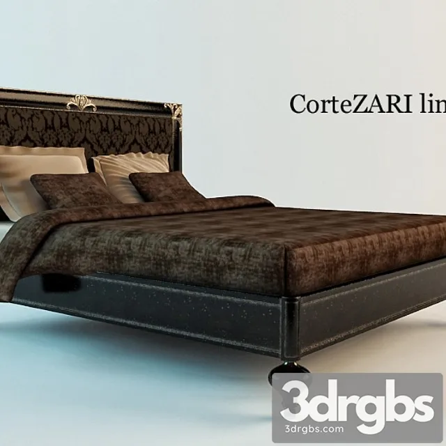 Bed Cortesari Linda 1 3D Model Free