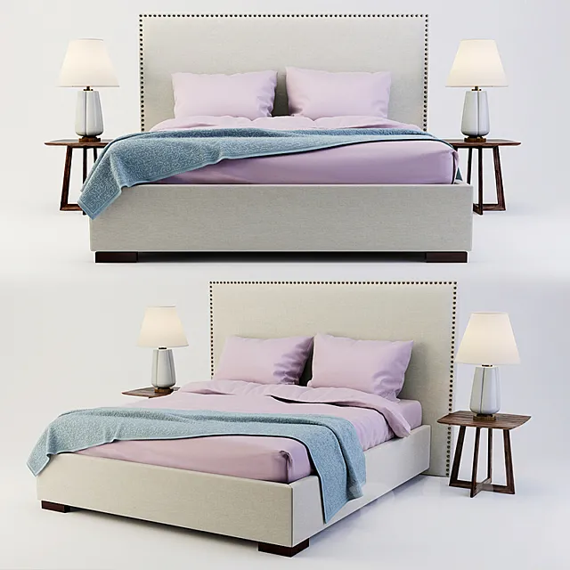 bed Costa Bella Solar 3DModel