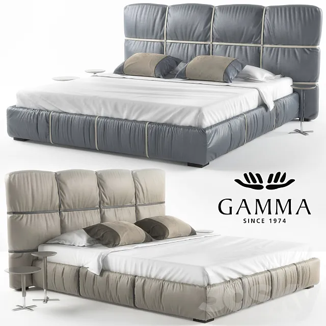 Bed CROSSOVER NIGHT 3D Model