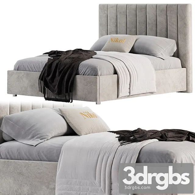 Bed Crown Nicolet 3D Model Free