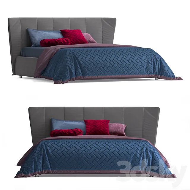 Bed DALL'AGNESE Celine 3D Model