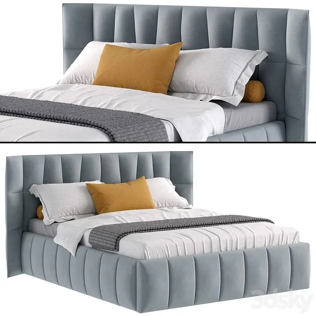 Bed Daymant-Floor 160 3D Model