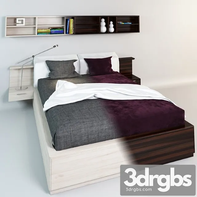 Bed Delight 1 3D Model Free