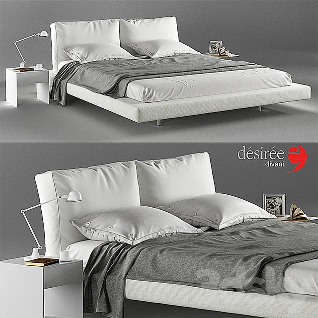 Bed desiree ozium 3DModel