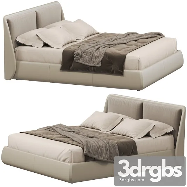 Bed Ditre Italia Bend 3D Model Free