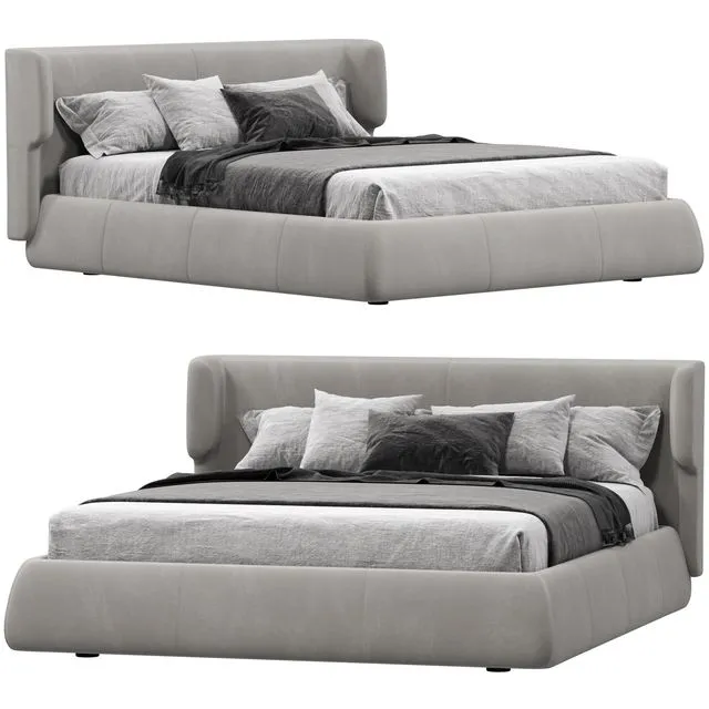 Bed Ditre Italia Claire 3D Model
