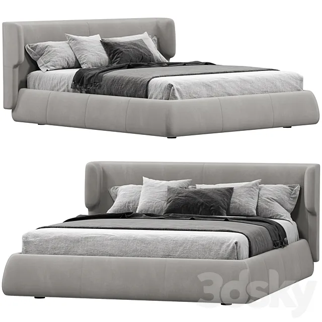 Bed Ditre Italia Claire 3D Model