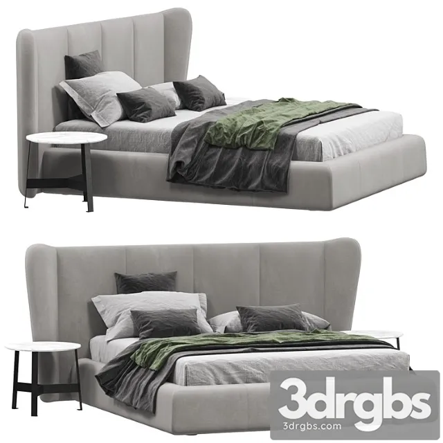 Bed ditre italia opus 2 3D Model Free