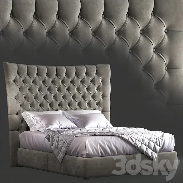 Bed DORELAN BRIGHTON 3DModel