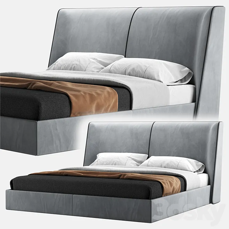 Bed ECHO by DOMKAPA 3D Model Free