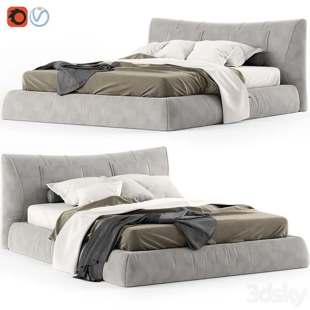 Bed Ego Zeroventiquattro Wimbledon 3D Model