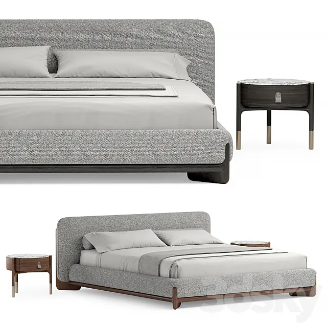 Bed elvemobilya 3D Model