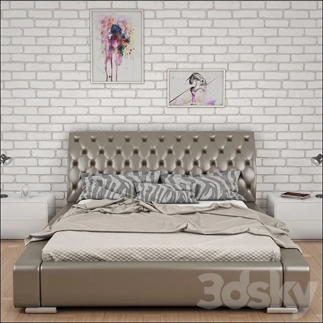 Bed ESF 1397 3DModel