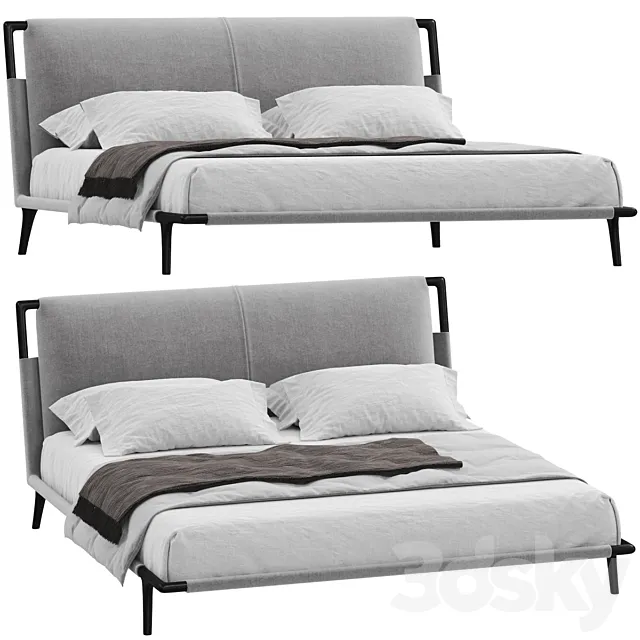 Bed Flou Gaudi 3D Model