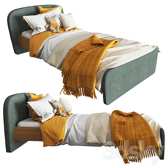 Bed for children Comète La Redoute 3D Model