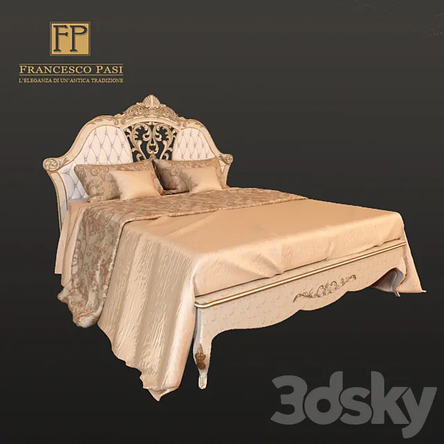 Bed FRANCESCO PASI 3DModel