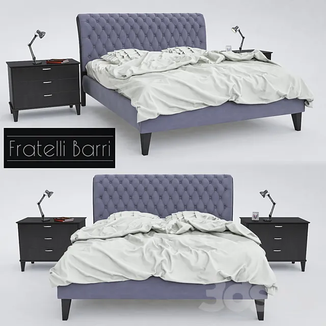 Bed Fratelli Barri 3DModel
