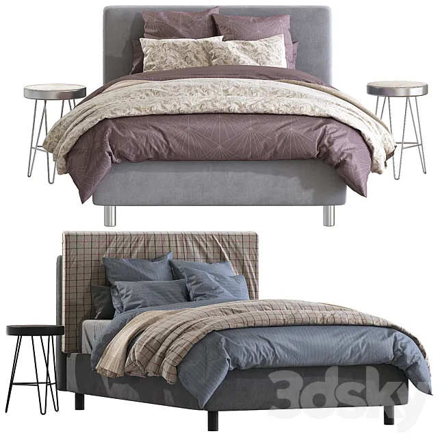 Bed Frick Basso _ Twils 3DModel