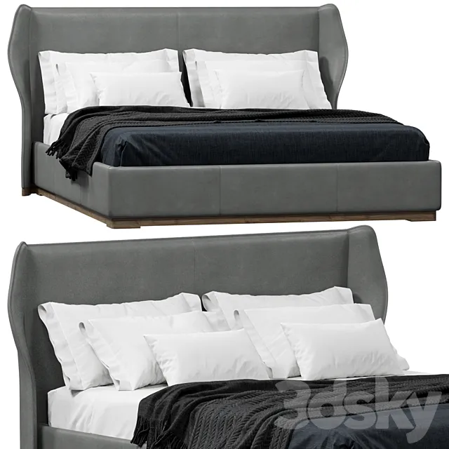 Bed Frigerio Salotti AGIO 3DModel