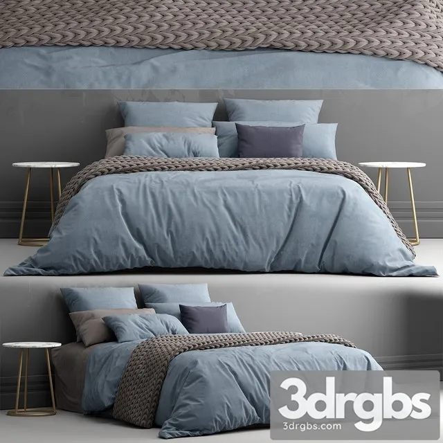 Bed From Bedding Adairs Australia 1 3D Model Free