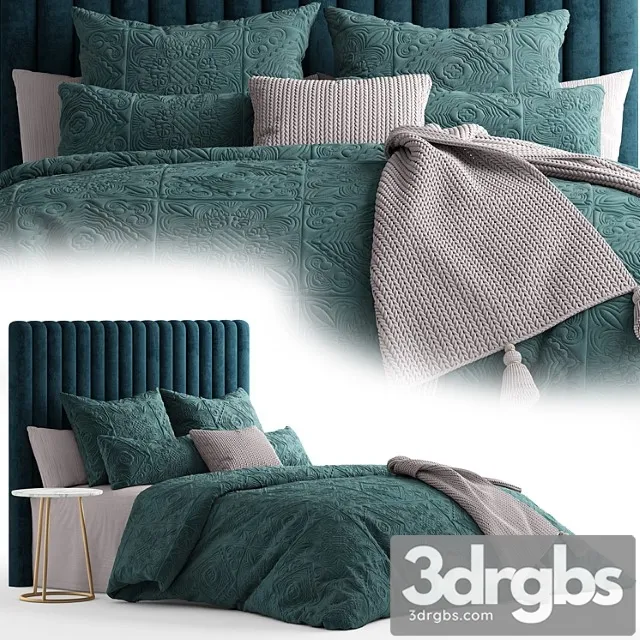 Bed From Bedding Adairs Australia 3D Model Free
