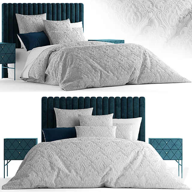 Bed from bedding adairs australia 3DModel
