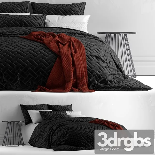 Bed from bedding adairs australia_222 2 3D Model Free