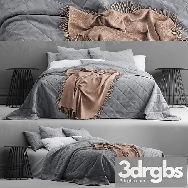 Bed from bedding adairs australia_5 2 3D Model Free