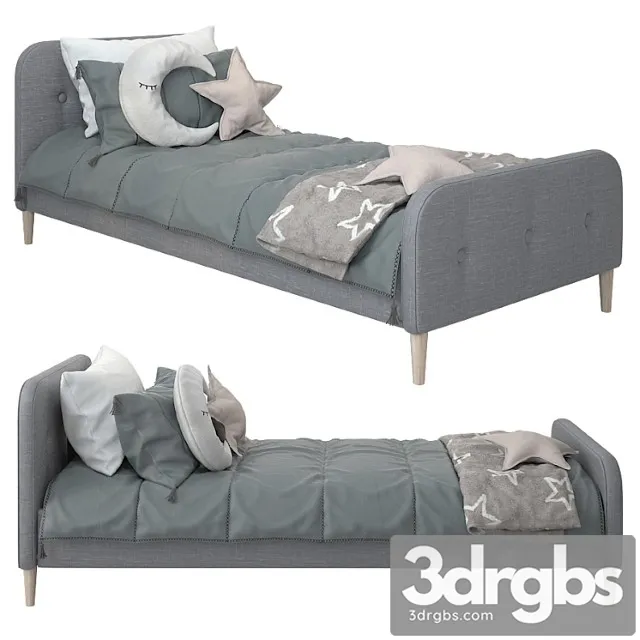 Bed From Comingkids Model Kate 3 3D Model Free