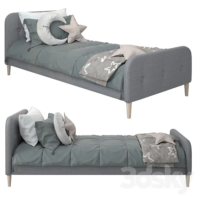 Bed from Comingkids model Kate 3 3DModel