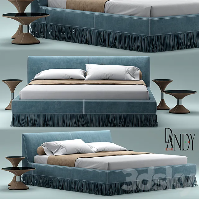 Bed Gamma Marilyn bed 3D Model