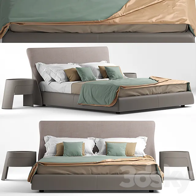 Bed giorgetti altea 3DModel