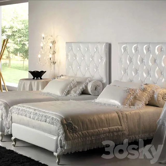 Bed Halley Absolute Forever 3DModel