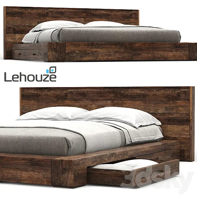 Bed HB-Hafen 3DModel