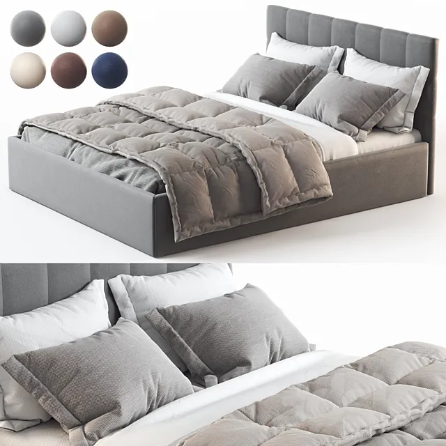Bed Hoff Kosta 3D Model