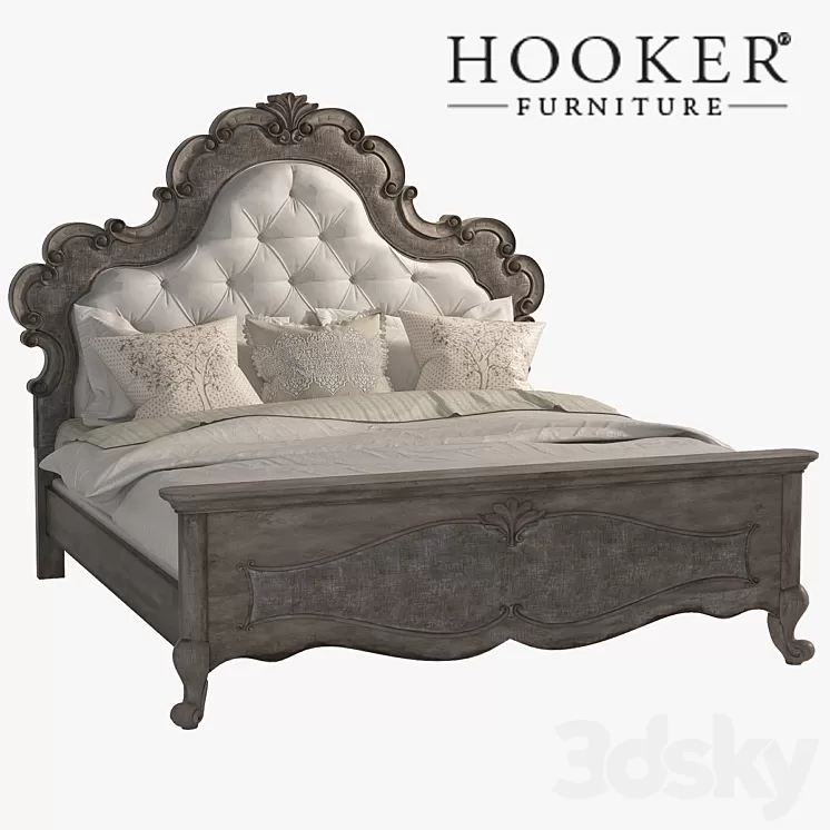 Bed Hooker Furniture 3D Model