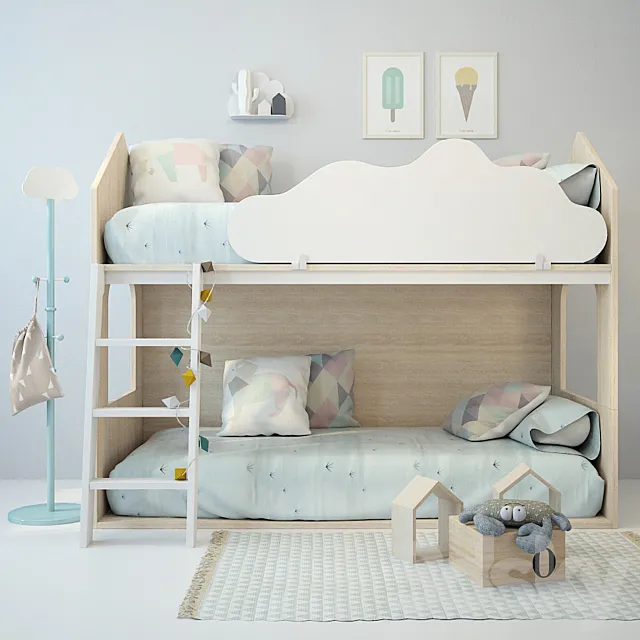 Bed-house 3D Model