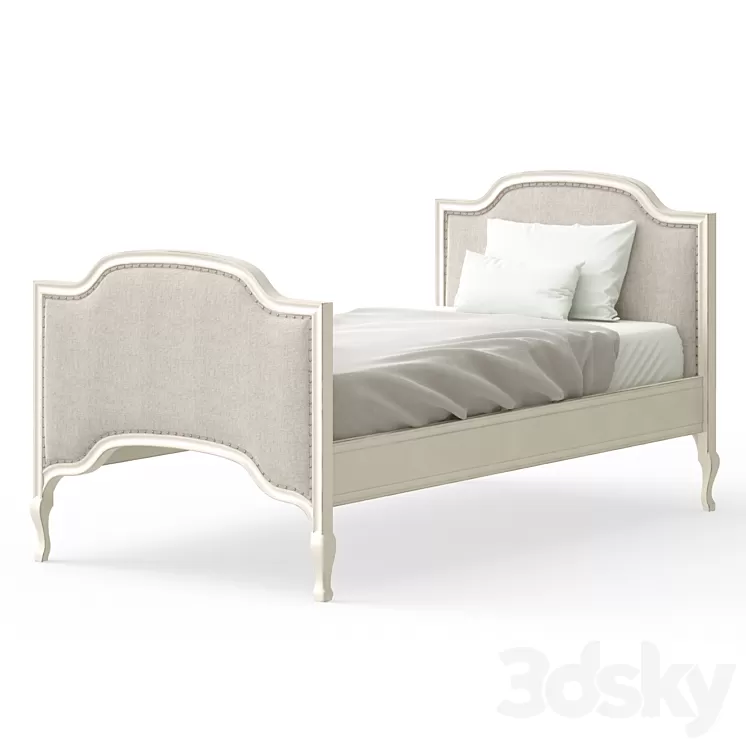 Bed in the nursery 3D Model
