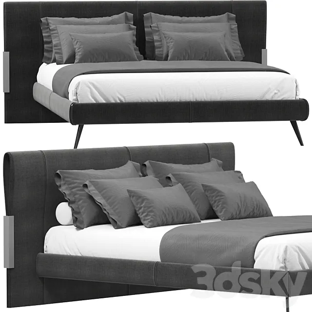 Bed JESSE QUINCY 3DModel