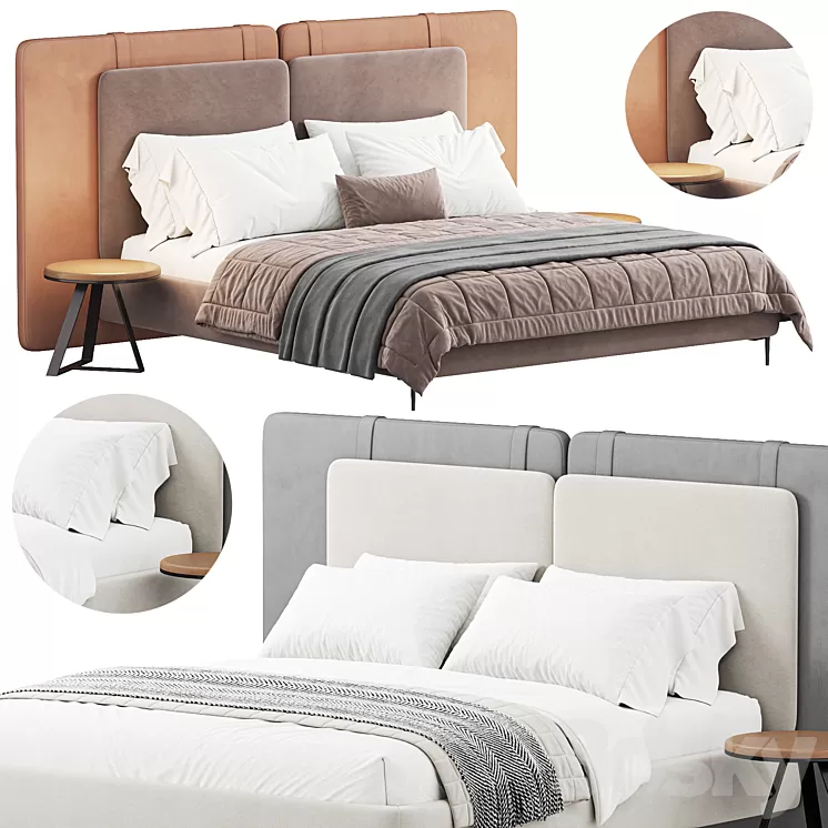 Bed K22 By Delavega 3D Model Free