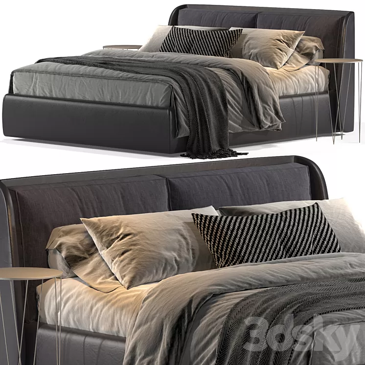 Bed Kevin Felis 1 3D Model Free