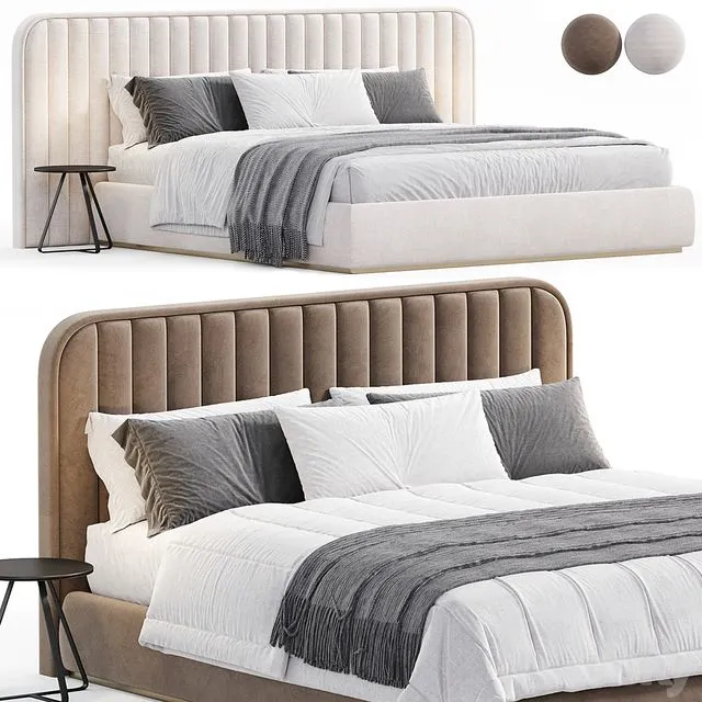 Bed KRMP 01 3D Model