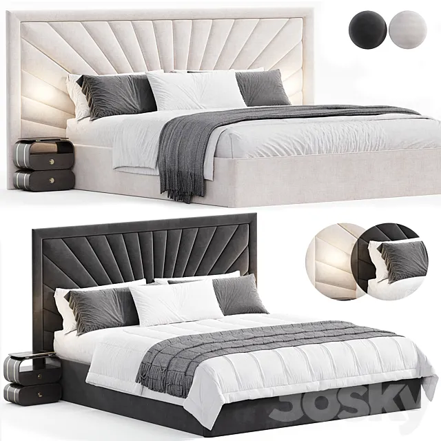 Bed KRMP 03 3D Model