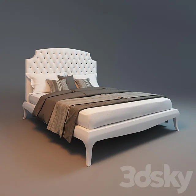 Bed La Ebanisteria collection of Nite Nite 3DModel