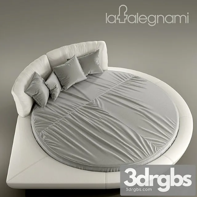 Bed La Falegnami Time 3D Model Free