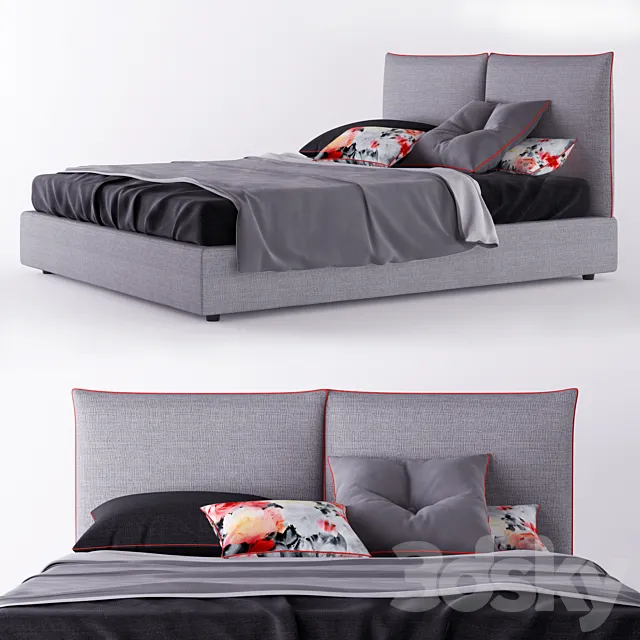 Bed Le Comfort Dual 3DModel