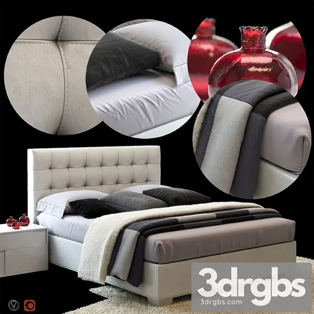 Bed legend by greco strom 2 3D Model Free