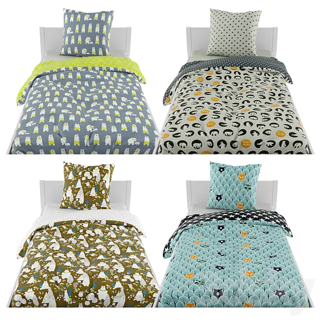 Bed linen 05 3D Model